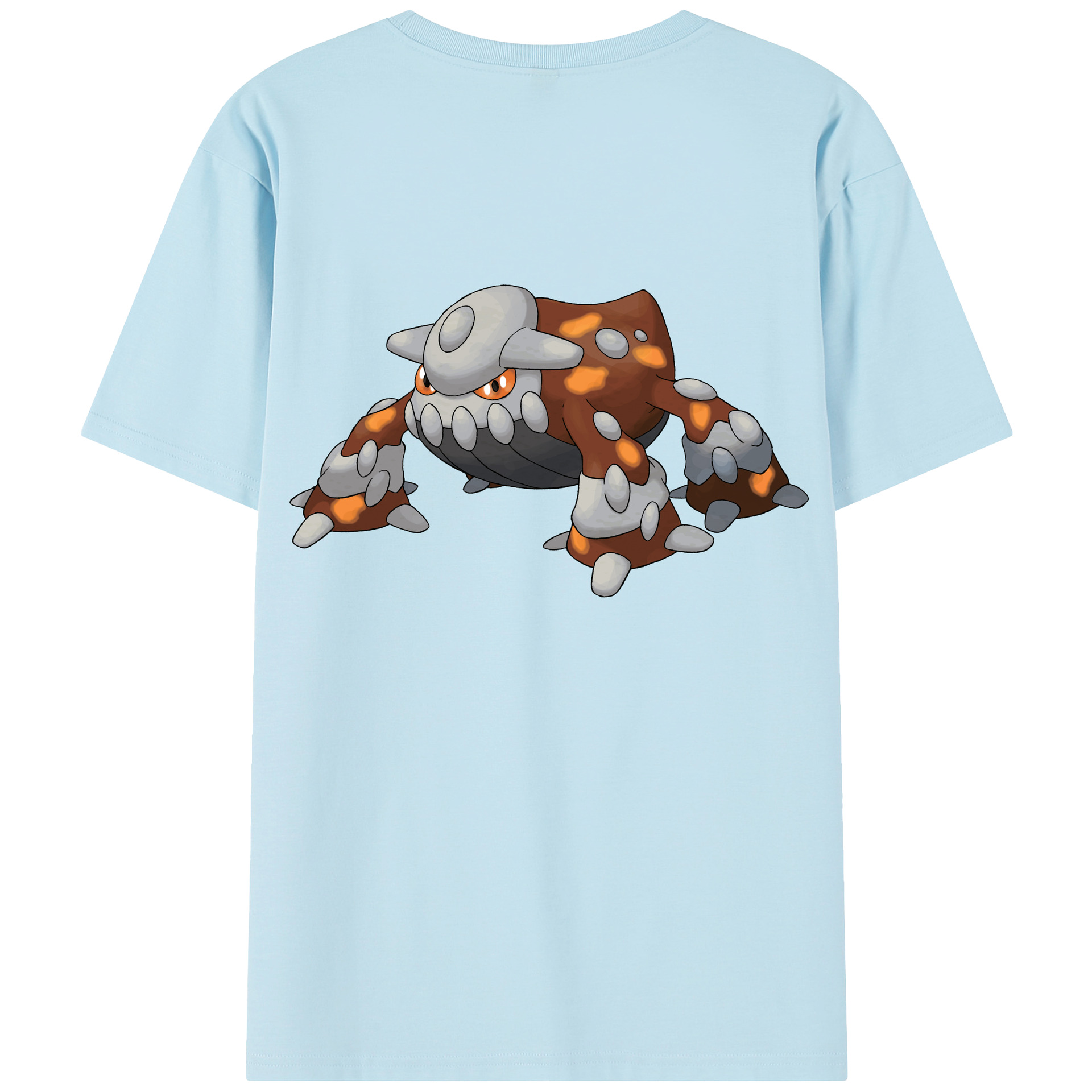 （画像用） ポケットモンスター Pokémon 綿100％半袖Tシャツ（背面プリント）
